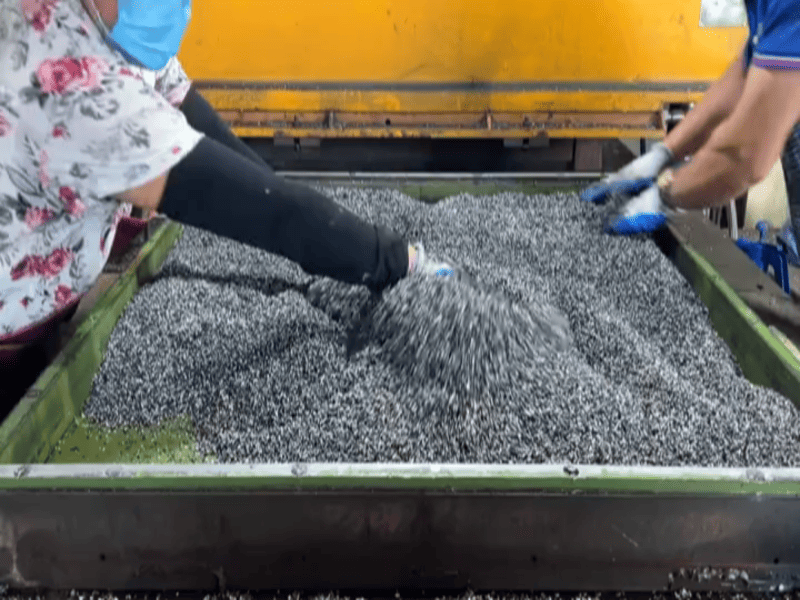 gym chalk dust destroying rubber floor friction